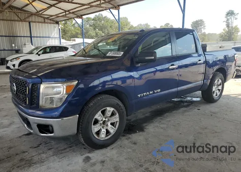 2019 Nissan Titan S z USA, uszkodzony, nr VIN 1N6AA1EK2KN507292
